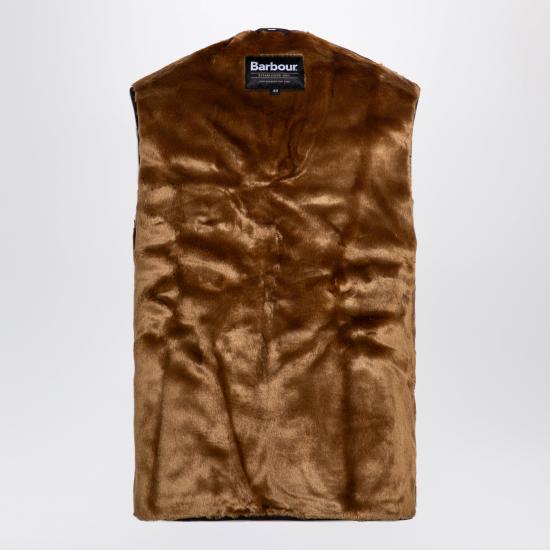26FW 바버 웜 파일 웨이스트코트 집 인 라이너 MLI0004MLI1 Brown - BARBOUR