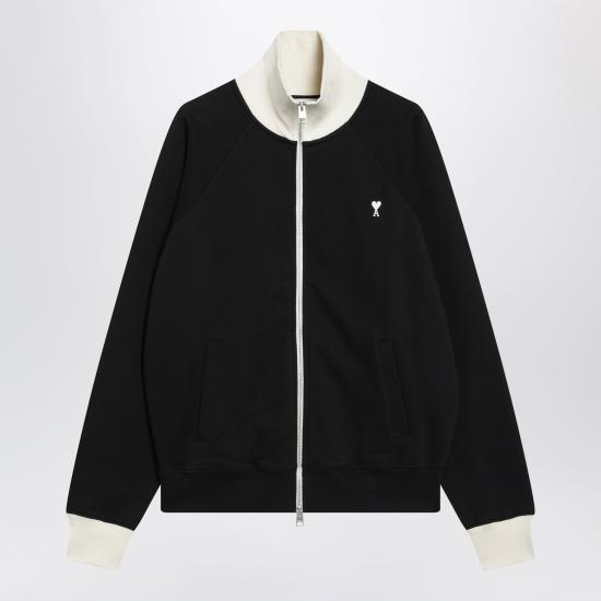 26FW 아미 긴팔 티셔츠 USW796JE0245 Black