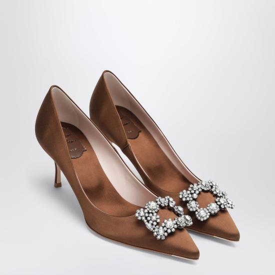 26FW 로저비비에 힐/펌프스 RVW41417620RS0 Brown - ROGER VIVIER