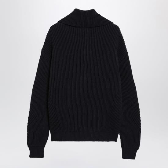 26FW 드리스 반 노튼 긴팔 티셔츠 0212384744 Blue - DRIES VAN NOTEN