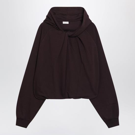 26FW 드리스 반 노튼 긴팔 티셔츠 0111354610 Burgundy
