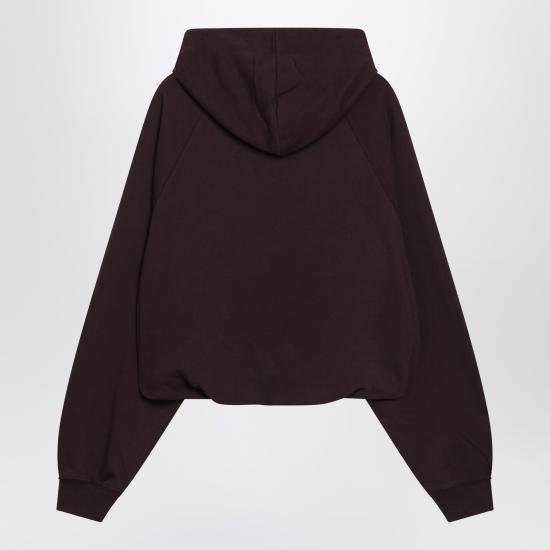 26FW 드리스 반 노튼 긴팔 티셔츠 0111354610 Burgundy - DRIES VAN NOTEN