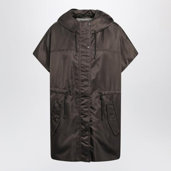 26FW 위켄드막스마라 자켓 WKDORIGANONY Brown