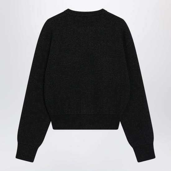 26FW 르메르 알파카 울 지퍼 가디건 OW1279LK1065 Black - LEMAIRE