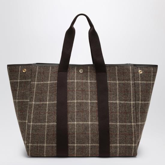 26FW 휘 드 베르누이 토트백 TRAVERSEELWO Brown - RUE DE VERNEUIL
