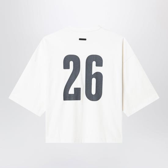 26SS 피어오브갓 탑 RW00268CO White - FEAR OF GOD