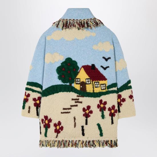 26FW 알라누이 긴팔 티셔츠 LWHB064E26KNI028 Multicolor - ALANUI