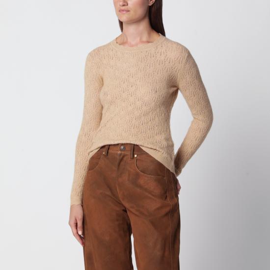 26FW 이자벨마랑에뚜왈 긴팔 티셔츠 PU0726FAA1L68E Beige