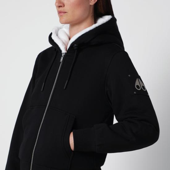 26FW 무스너클 긴팔 티셔츠 M36LS636CO Black - MOOSE KNUCKLES