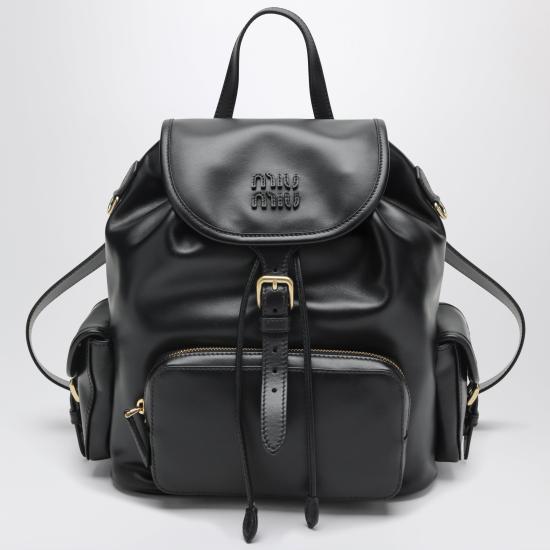 26FW 미우미우 백팩 5BZ042OOO2CRW Black