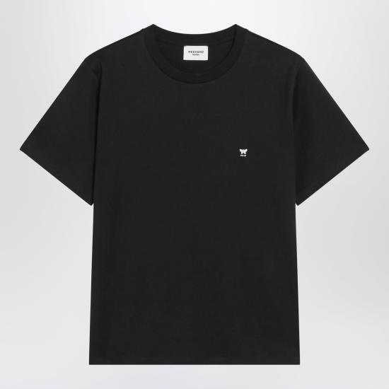 26FW 위켄드막스마라 탑 WKDVENACOCO Black