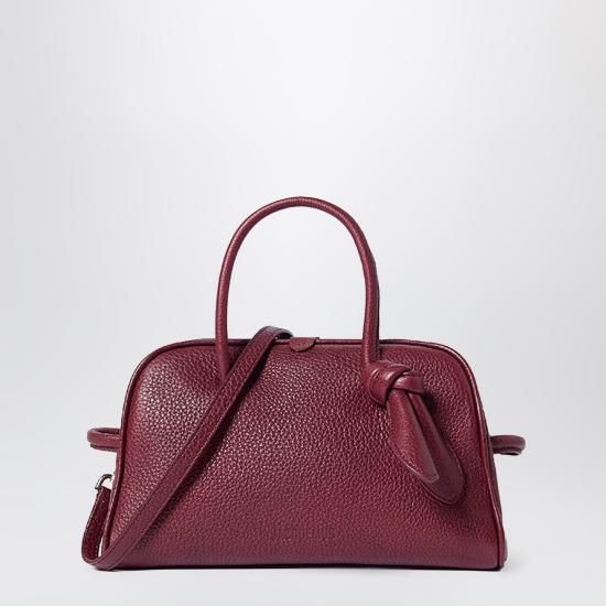 26FW 자크뮈스 TURISMO 투리스모 소프트 스몰 볼링 토트벡 BAW00416AC03A03 Burgundy
