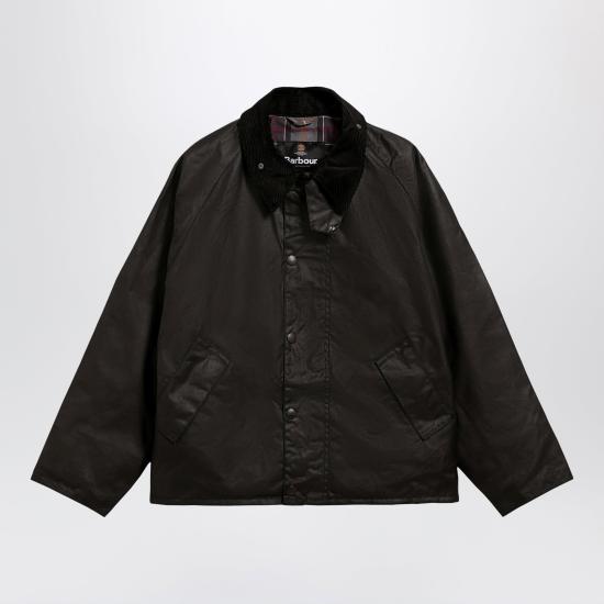 26FW 바버 TRANSPORT 트랜스포트 왁스 재킷 MWX1678MWX Black