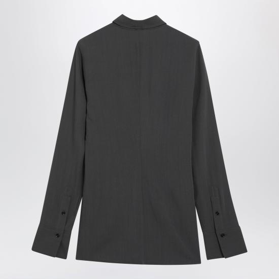 26FW 토템 셔츠 264 WRT0759FB0475 Black - TOTEME