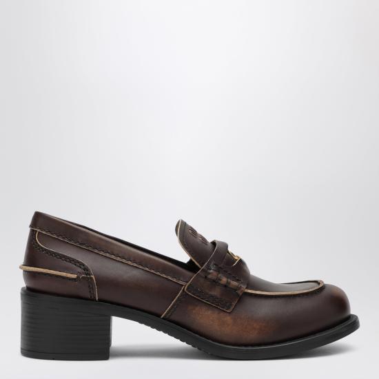 25FW 미우미우 로퍼 5D276E0503G48 Brown