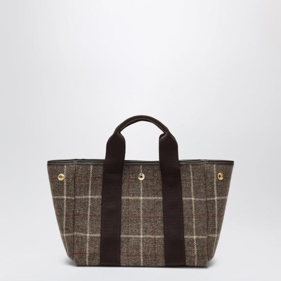 26FW 휘 드 베르누이 토트백 TRAVERSEESWO Brown