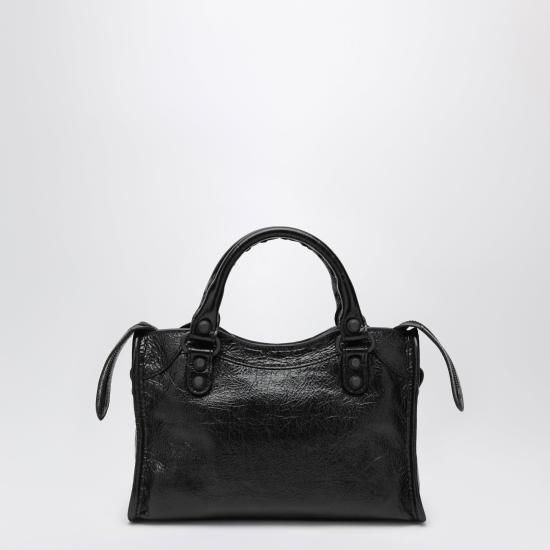 26FW 발렌시아가 르 시티 백 8657632ACFH Black - BALENCIAGA