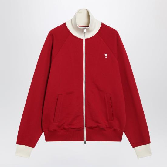 26FW 아미 긴팔 티셔츠 USW796DJE0245 Red