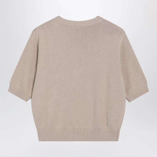 26FW 위켄드막스마라 긴팔 티셔츠 WKDFIACRECO Beige - WEEKEND MAX MARA
