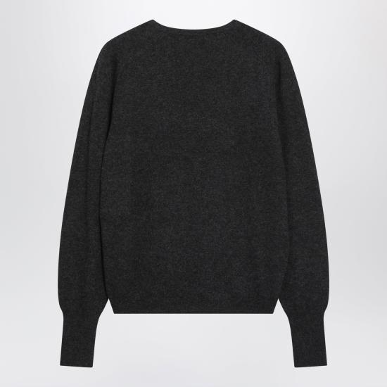 26FW 구찌 캐시미어 브이넥 니트 A008CUXKFUT Grey - GUCCI