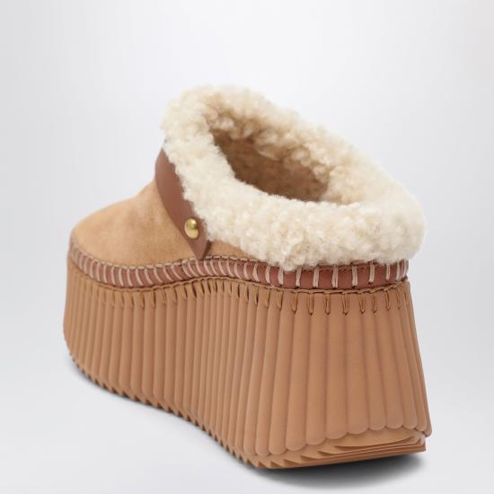 26FW 끌로에 부츠 CH25W13CTX Brown - CHLOE