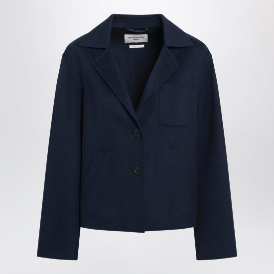 26FW 위켄드막스마라 코트 WKDPELOTAWO Blue