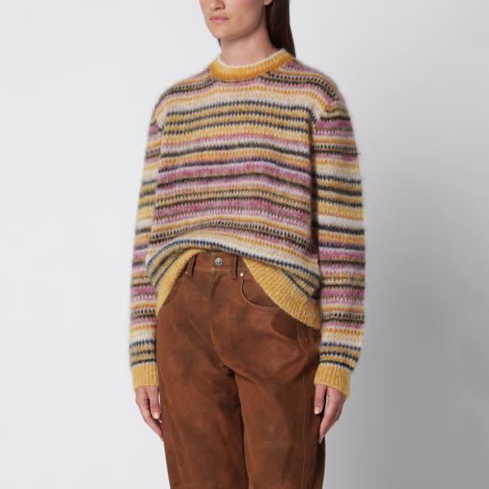 26FW 이자벨마랑에뚜왈 긴팔 티셔츠 PU0957FAD3L17E Orange