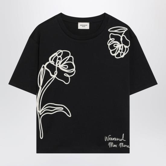 26FW 위켄드막스마라 탑 WKDSALACO Black