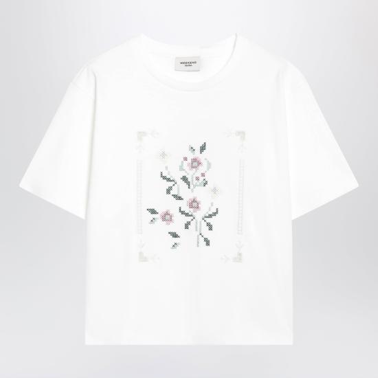 26FW 위켄드막스마라 탑 WKDSALACO White