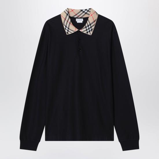 26FW 버버리 폴로 티셔츠 8132655121046 Black