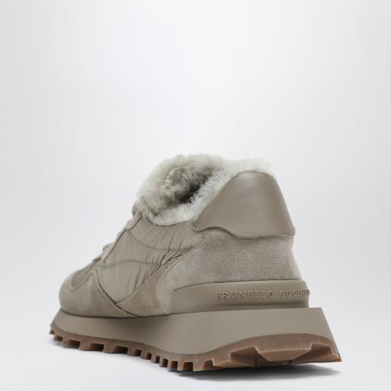 26FW 브루넬로 쿠치넬리 스니커즈 MZSFG3381LE Grey - BRUNELLO CUCINELLI