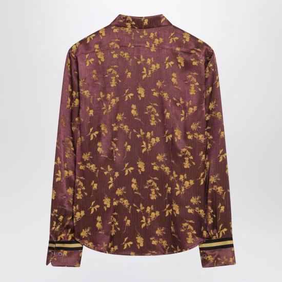 26FW 드리스 반 노튼 셔츠 0107134261 Purple - DRIES VAN NOTEN