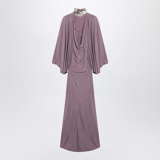26FW 발렌티노 가라바니 원피스 9B0VDPH0AG1 Purple - VALENTINO GARAVANI