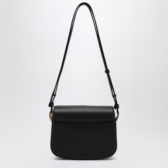 26FW 아미 스몰 하트 로고 글레이즈드 레더 파리 백 ULL717AL0208 Black - AMI