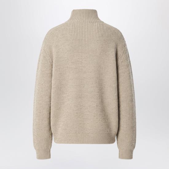 26FW 르메르 긴팔 티셔츠 PO0054LK1029 Beige - LEMAIRE