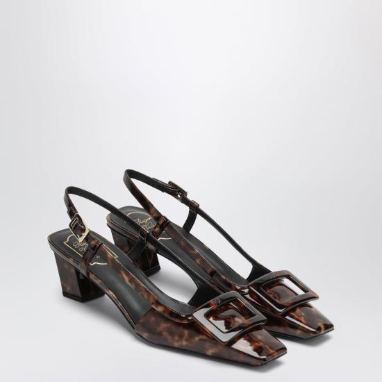 26FW 로저비비에 힐/펌프스 RVW00643380VIZ Brown - ROGER VIVIER