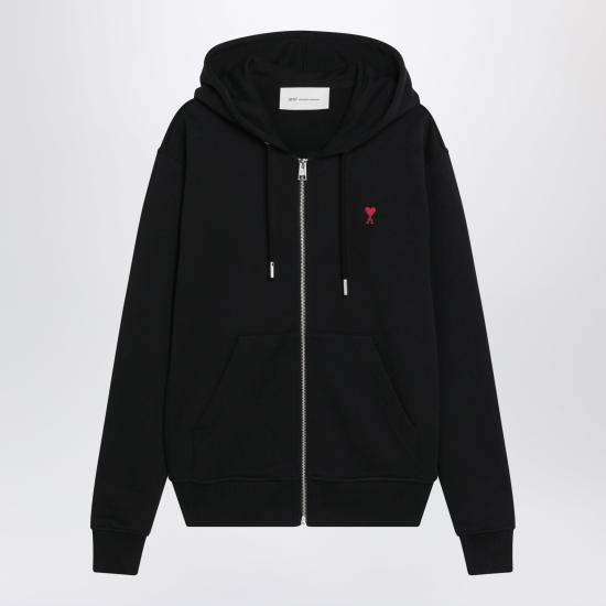 26FW 아미 긴팔 티셔츠 BFUSW435D730 Black