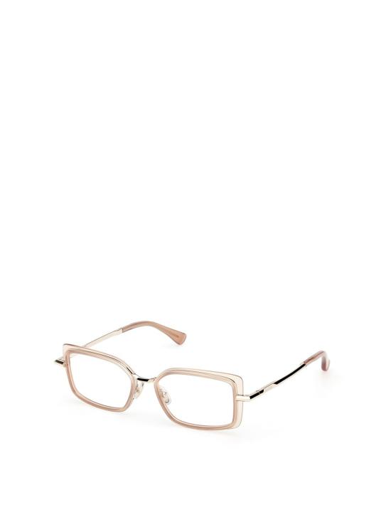 26FW 막스마라 안경 MM5186 045 SHINY LIGHT BROWN PALE GOLD