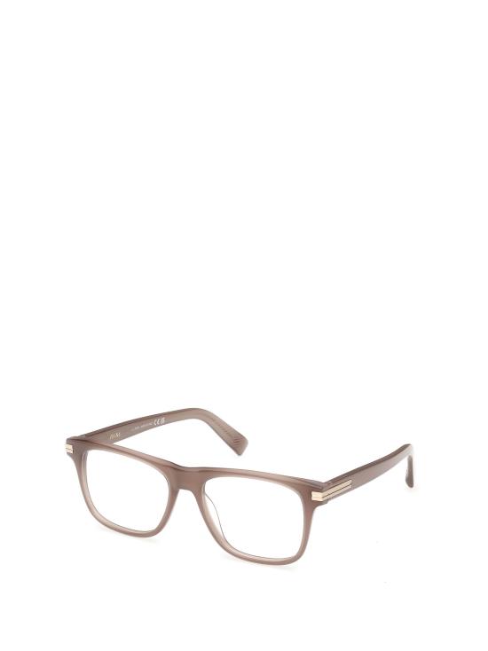 26FW 에르메네질도제냐 안경 EZ5342 045 SHINY LIGHT BROWN - ERMENEGILDO ZEGNA
