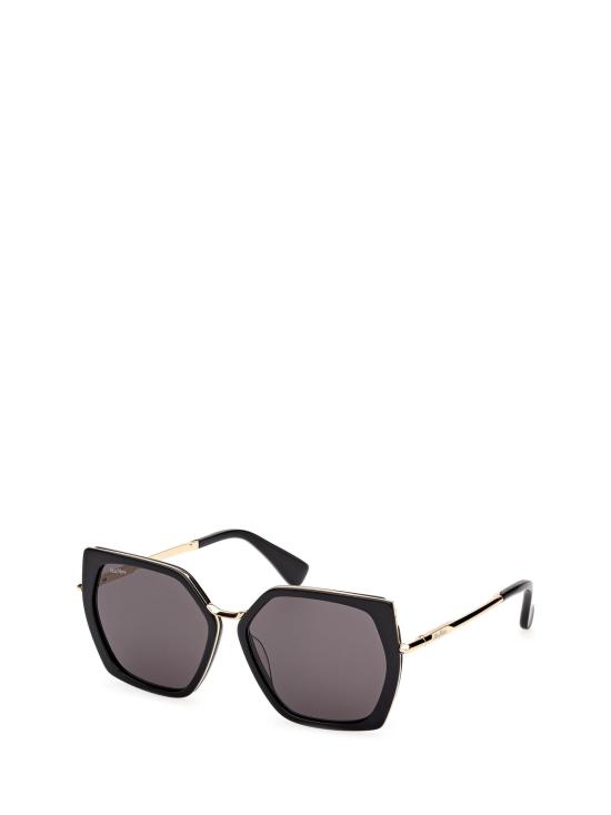 26FW 막스마라 선글라스 MM0136 01A SHINY BLACK - MAX MARA