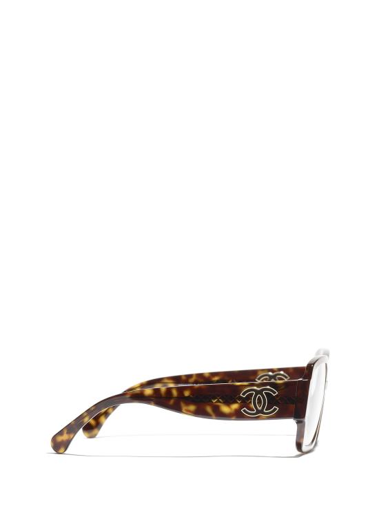 26FW 샤넬 안경 CH3481 C714 DARK HAVANA - CHANEL