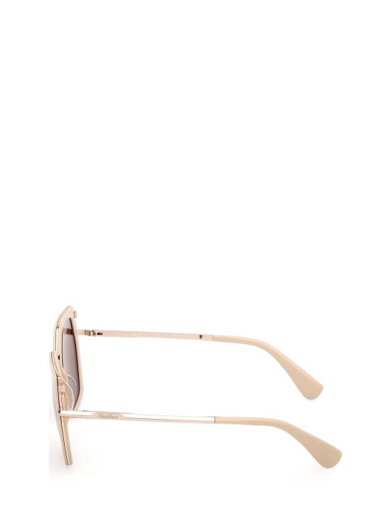 26FW 막스마라 선글라스 MM0136 25E SHINY IVORY - MAX MARA