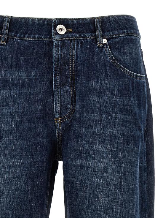 26FW 브루넬로 쿠치넬리 데님 팬츠 BR281188BM BLUE - BRUNELLO CUCINELLI