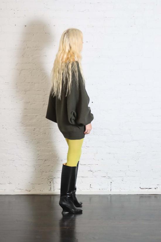  마르지엘라 숏 원피스 메종  스웨터 미니 드레스 - MAISON MARGIELA