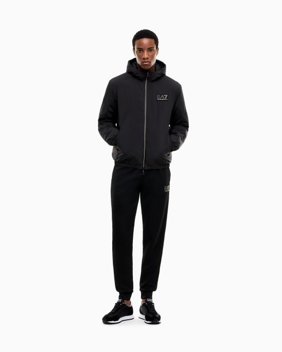 26FW 엠포리오 아르마니 패딩 7M002102 AF25750 UC001 BLACK - EMPORIO ARMANI