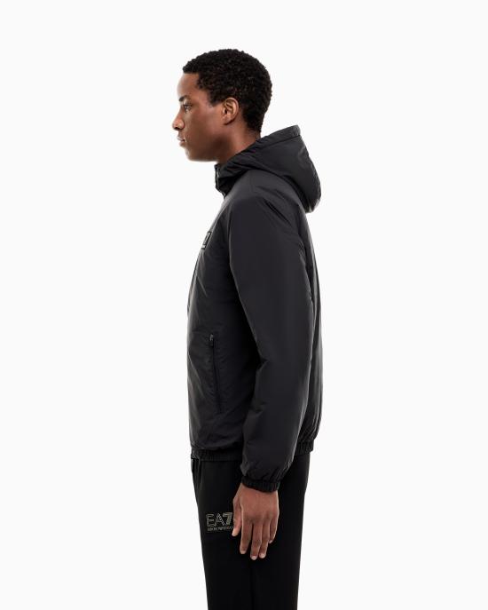 26FW 엠포리오 아르마니 패딩 7M002102 AF25750 UC001 BLACK - EMPORIO ARMANI