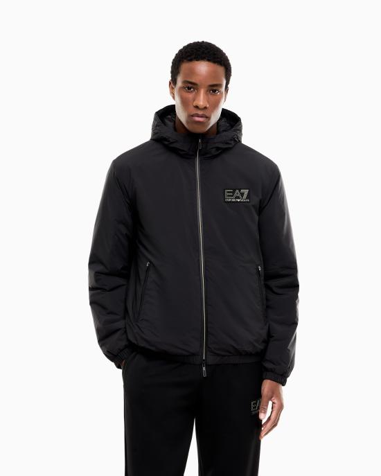 26FW 엠포리오 아르마니 패딩 7M002102 AF25750 UC001 BLACK - EMPORIO ARMANI