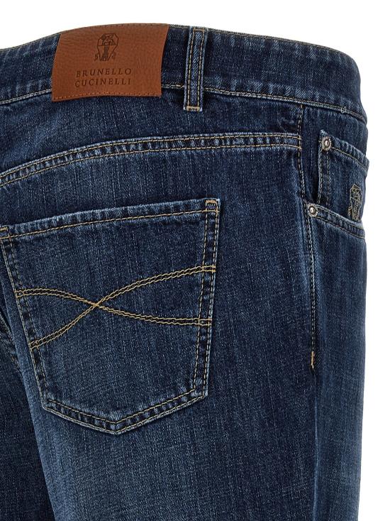 26FW 브루넬로 쿠치넬리 데님 팬츠 BR281188BM BLUE - BRUNELLO CUCINELLI