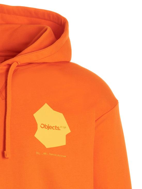  오브젝트 포 라이프 후드 티셔츠 LDOBJ00111021STDORG ORANGE - OBJECTS IV LIFE