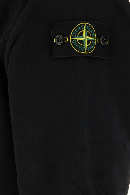 26FW 스톤 아일랜드 후드 티셔츠 S156100008S0051 V0029 BLACK - STONE ISLAND